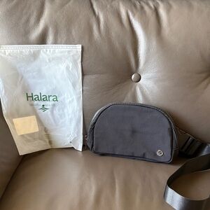 HALARA Black Women’s Belted Bag, Crossbody Bag NEW Workout Purse